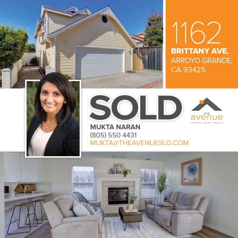 Congrats Mukta on your closing of 1162 Brittany Ave!
