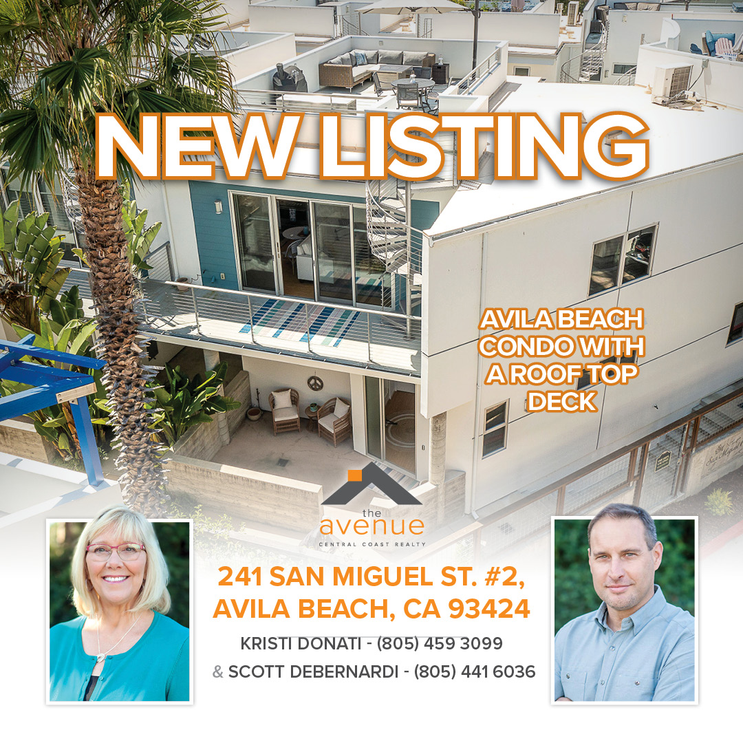 New Listing 241 San Miguel St. #2, Avila Beach, CA 93424