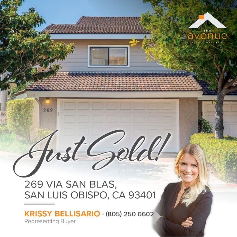 Congrats Krissy on your Closing of 269 Via San Blas!