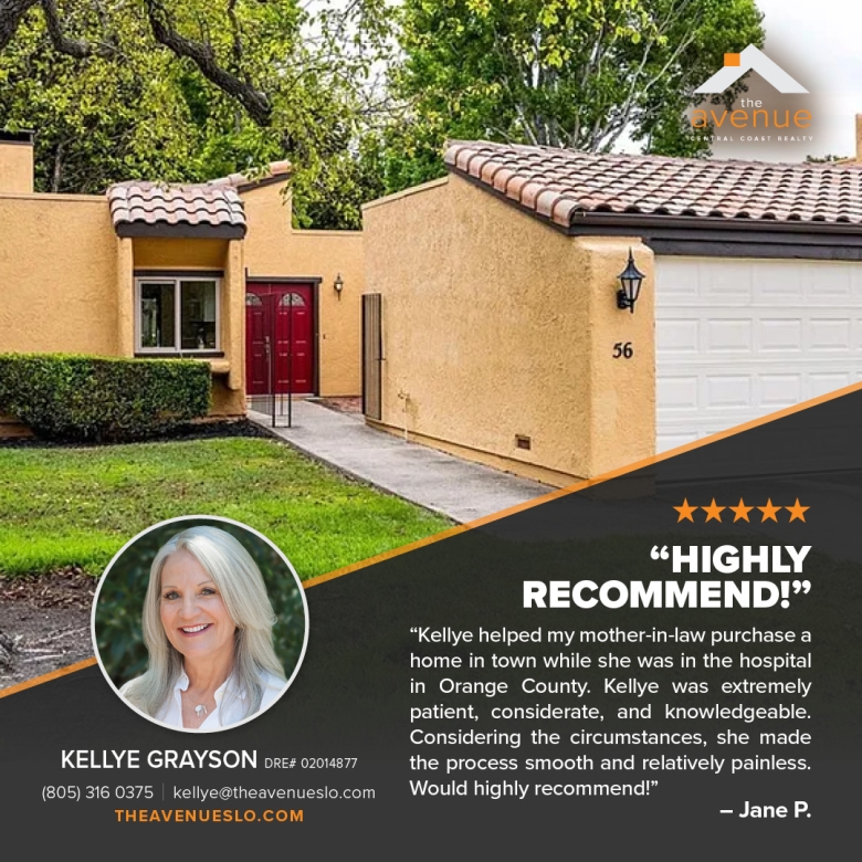 😀Great ⭐️⭐️⭐️⭐️⭐️ client testimonial for Kellye Grayson!