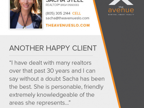 Testimonial for Sacha Steel