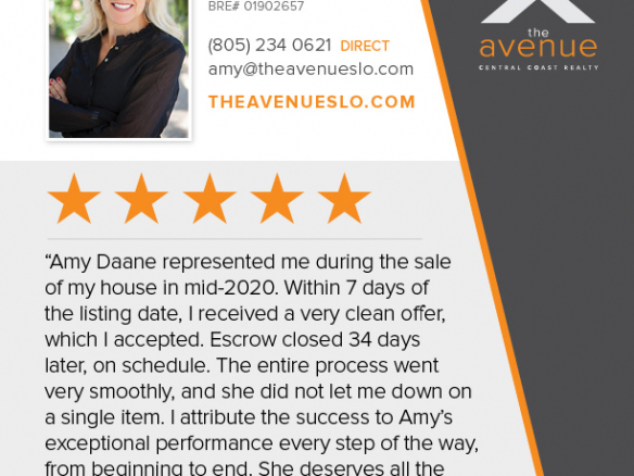 Testimonial for Amy Daane