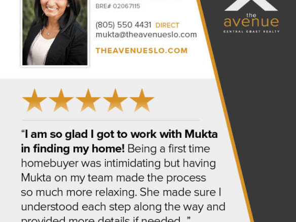 5-Star review for Mukta Naran