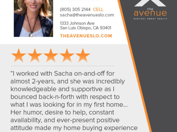 5-Star Client Testimonial for Sacha Steel