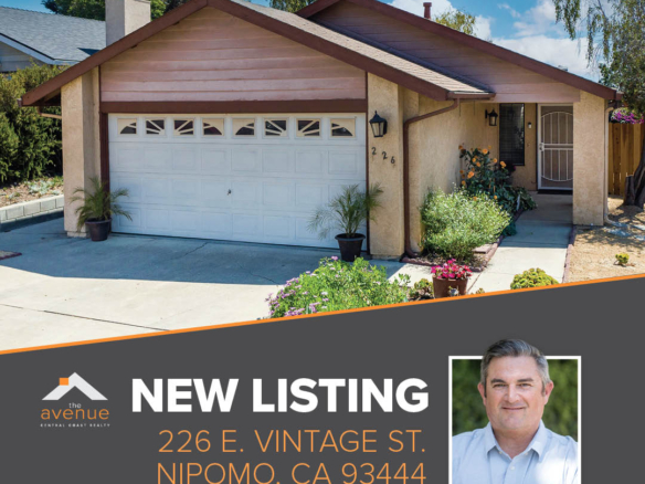 FOR SALE: 226 E. Vintage St. Nipomo, CA 93444 - Matt Davis