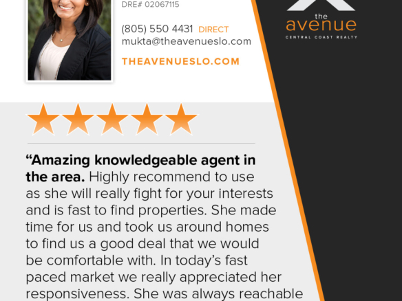 Another happy client and another 5-star review for Mukta!