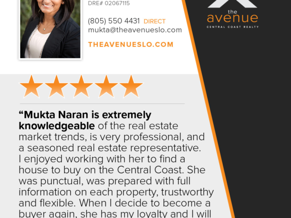 5-Star Review for Mukta Naran