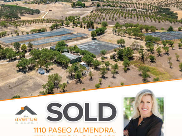 SOLD - Amy Daane Templeton CA