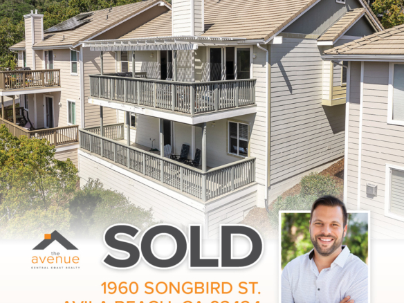 Jed Damschroder - SOLD in Avila Beach