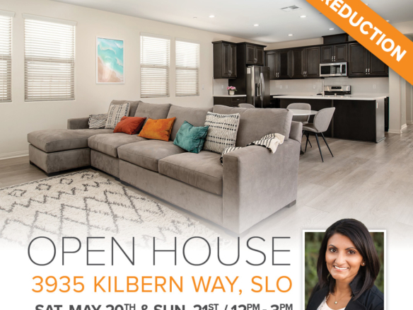 OPEN HOUSE 3935 Kilbern Way, SLO