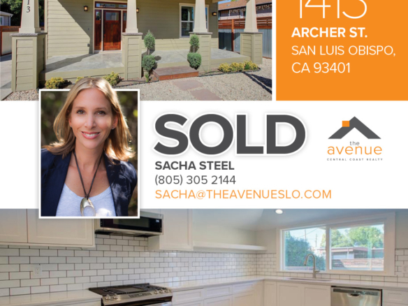 Sacha Steel Realtor, sold