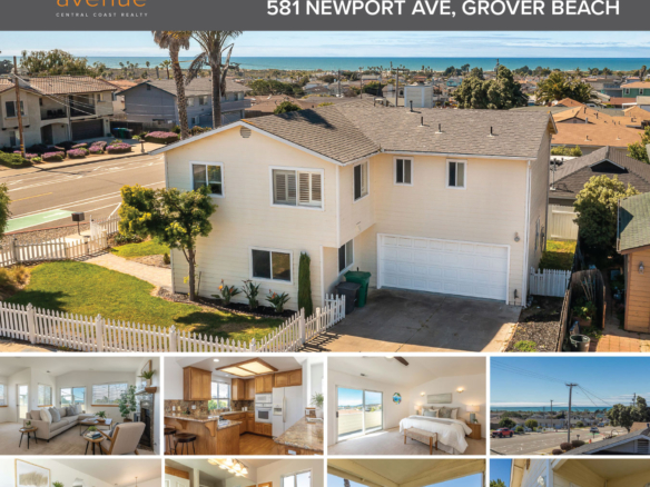 NEW LISTING: 581 Newport Ave, Grover Beach, CA - Marina Luckow and Amy Daane