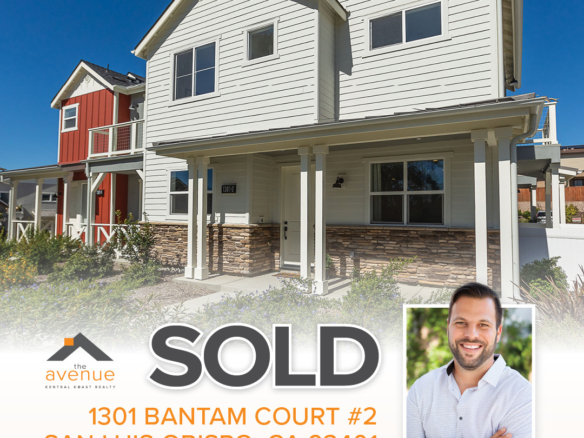 Jed Damschroder - 1301 Bantam Ct, #2, San Luis Obispo, CA 93401 - SOLD!