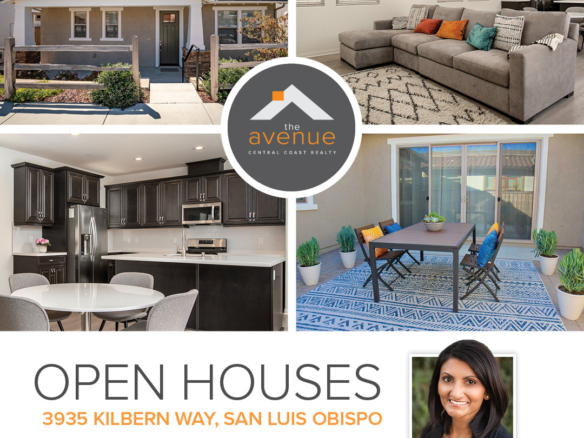 OPEN HOUSES 3935 Kilbern Way, San Luis Obispo