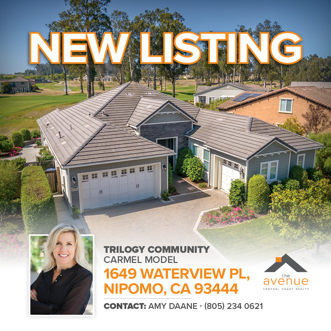 Trilogy Community Carmel Model 1649 Waterview Pl, Nipomo, CA 93444 Contact: amy daane - (805) 234 0621