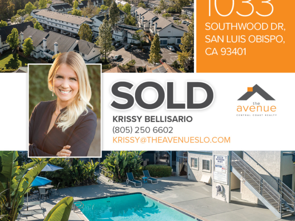 ???? Congratulations Krissy Bellisario on your closing of 1033 Southwood Drive, Unit N, San Luis Obispo 93401!