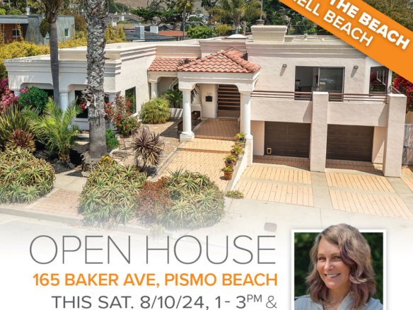🏡 OPEN HOUSE this weekend Shell/Pismo Beach - 165 Baker Ave, Pismo Beach, CA 93449. OCEAN VIEWS.