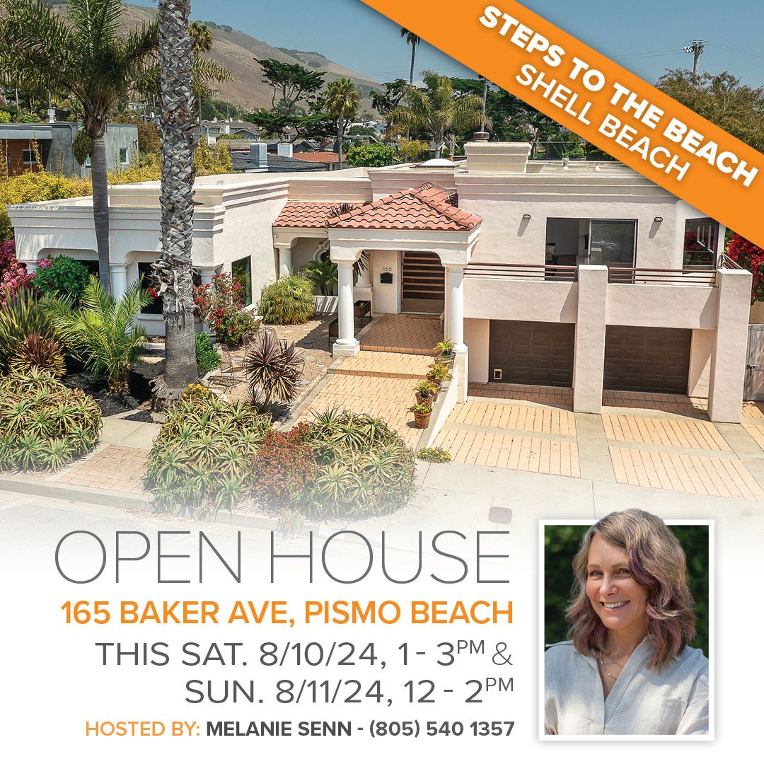 🏡 OPEN HOUSE this weekend Shell/Pismo Beach - 165 Baker Ave, Pismo Beach, CA 93449. OCEAN VIEWS.