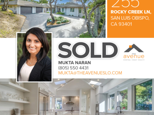✨SOLD! Congratulations to Mukta Naran on her recent closing of a mixed use property located at 1926 Broad Street in San Luis Obispo!🏡🔑