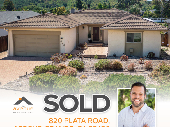 820 Plata Road, Arroyo Grande, CA 93420 - SOLD Jed Damschroder