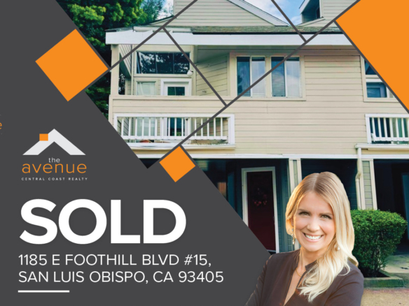🏡 Congratulations Krissy Bellisario on your closing of 1185 E. Foothill Blvd #15, San Luis Obispo, CA 93405! Representing both buyer and seller.