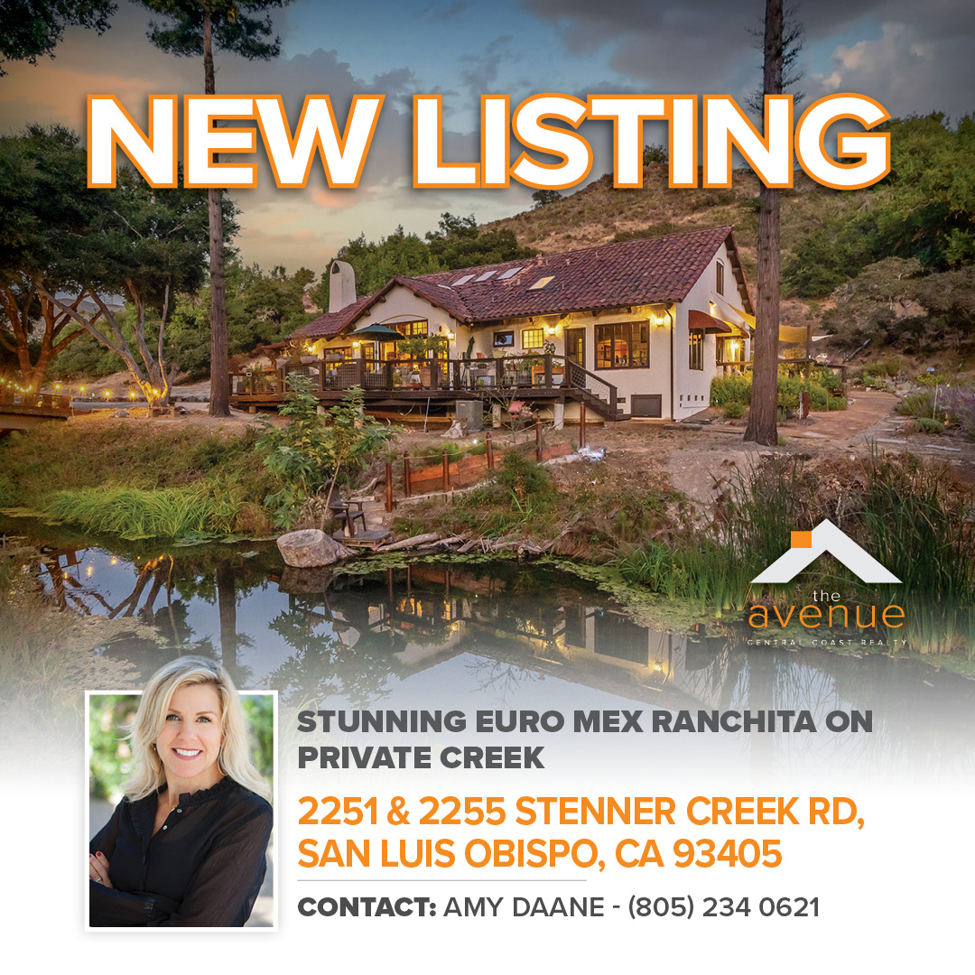 🏡 NEW LISTING in SLO: 2251 & 2255 Stenner Creek Road, San Luis Obispo, CA 93405