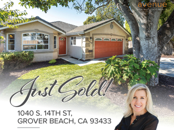 🏡 🌳 JUST SOLD! Congrats Amy Daane on the Sale of 1040 S. 14th St, Grover Beach