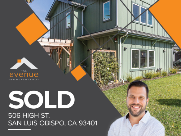 👏🏡 SOLD! Congrats Jed Damschroder on your recent closing of 506 High St, San Luis Obispo, CA 93401