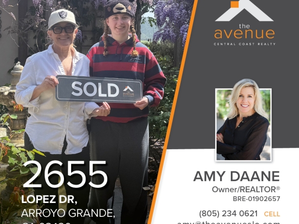 🏡 ✨SOLD! Congrats Amy Daane on the Sale of 2655 Lopez Drive, Arroyo Grande, CA 93420 - representing the buyer.
