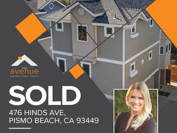 🏡 😃 Congrats once again Krissy Bellisario for just Closing Escrow on 476 Hinds Ave, Pismo Beach, CA 93449