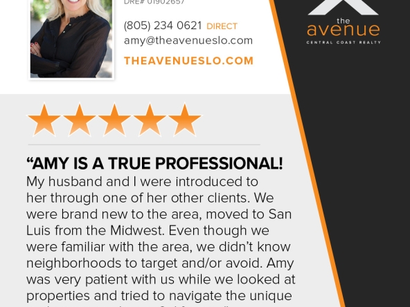 😃Another Great ⭐️⭐️⭐️⭐️⭐️ 5-Star Review/Testimonial for Amy Daane