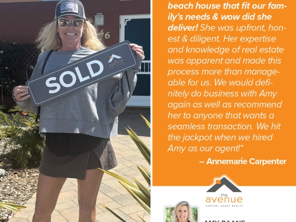 🏡 ✨SOLD! Congrats Amy Daane on the Sale of 46 14th St, Cayucos, CA 93430 - representing the buyer.