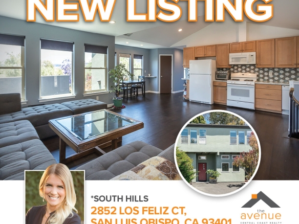 🏡 NEW 3/2.5 LISTING South Hills San Luis Obispo - 2852 Los Feliz Ct, San Luis Obispo, CA 93401.