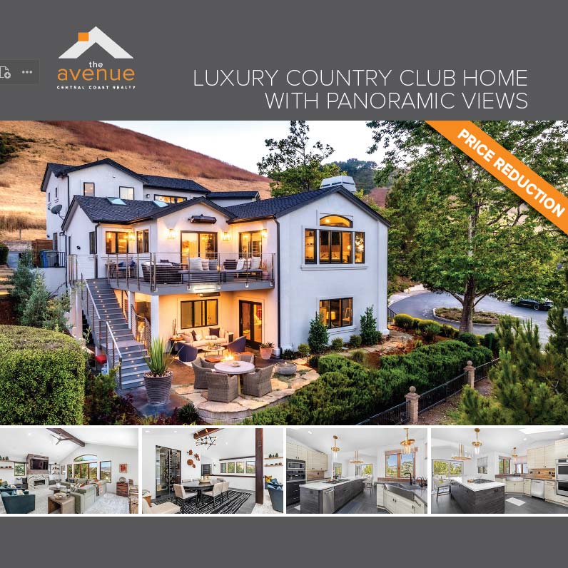 🏡 REDUCED PRICE SLO Country Club Listing