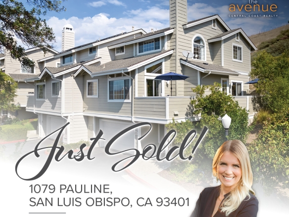 😃 ✨Another Escrow Closed for Krissy Bellisario! Yes, I'm yelling,! Hillside living in Banana Belt. 1079 Pauline, San Luis Obispo, CA 93401