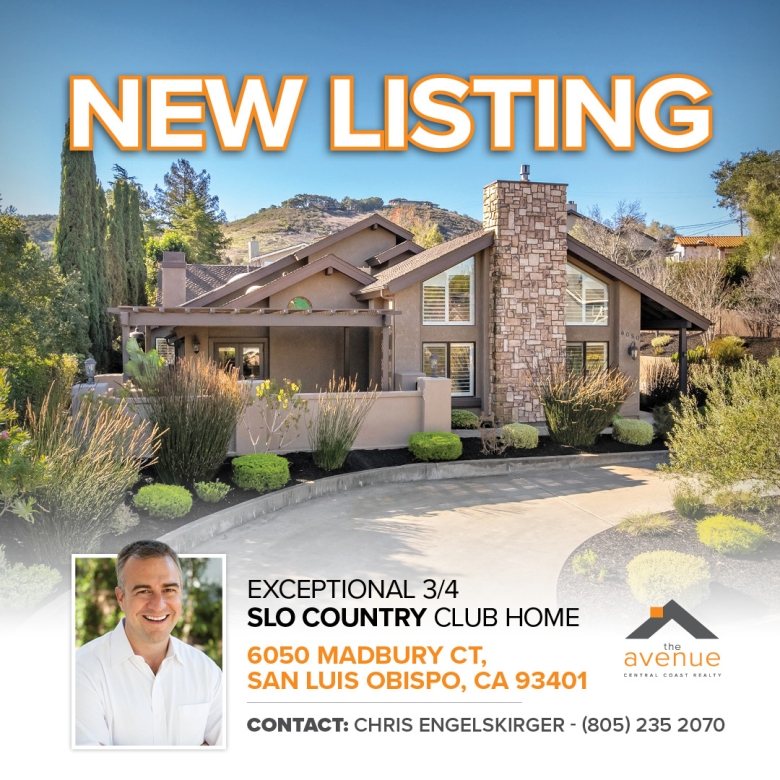 🏡 NEW LISTING in SLO Country Club