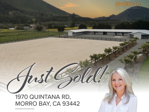Congrats Kellye Grayson on the Closing of 1970 Quintana Rd, Morro Bay, CA.