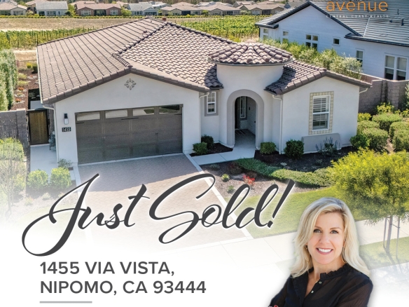 🏡 Just SOLD in Trilogy Community Nipomo - Amy Daane, The Avenue Central Coast Realty