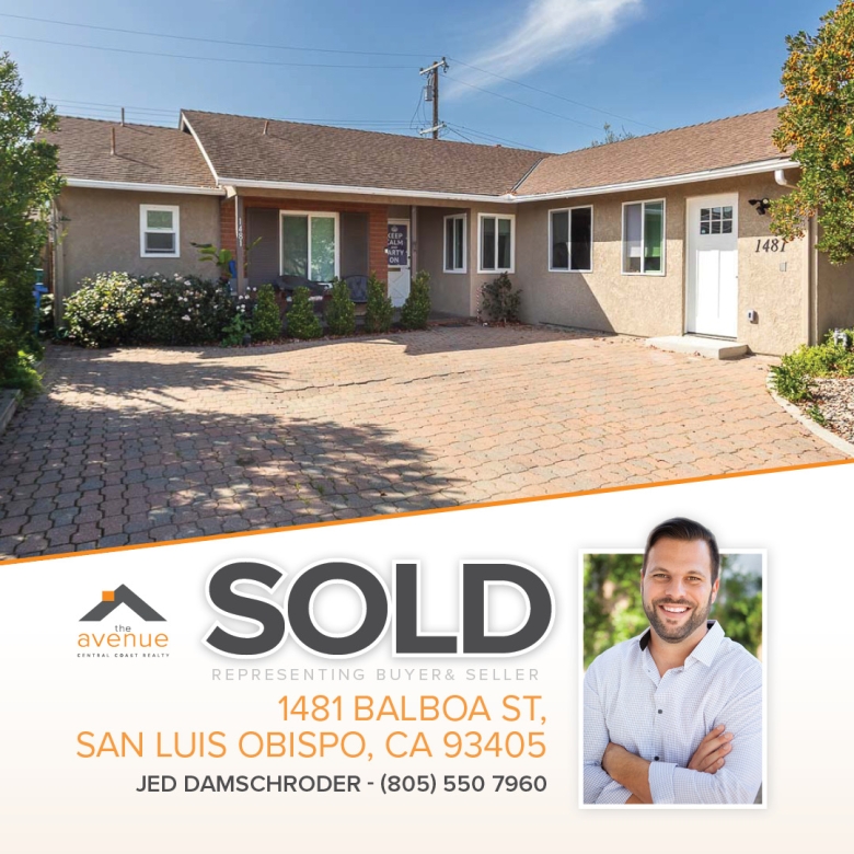 Congrats Jed on your closing of 1481 Balboa St!