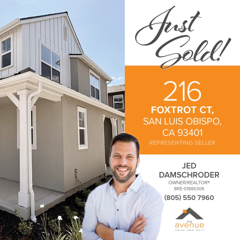 Congrats Jed Damschroder on your closing!