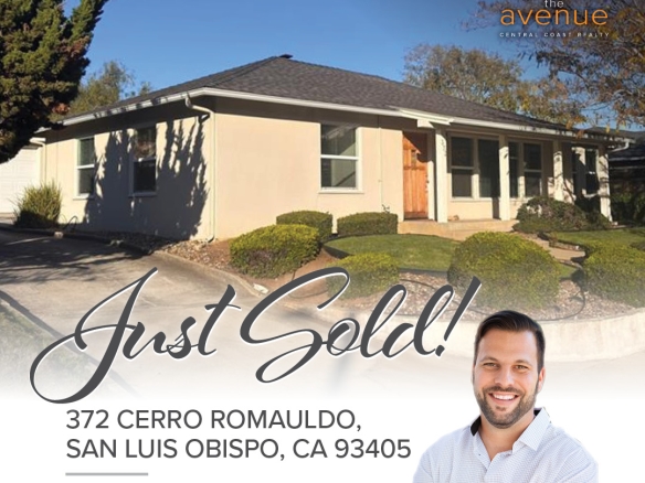 🏡 Homes are moving in SLO. Congrats Jed Damschroder on your recent closing of 372 Cerro Romauldo, San Luis Obispo, CA 93405 - Representing Buyer.