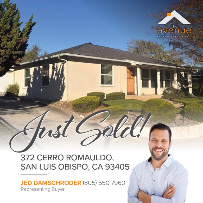 Congrats Jed on your closing of 372 Cerro Romauldo