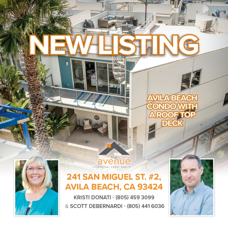 Avila Beach Condo with a Roof Top Deck