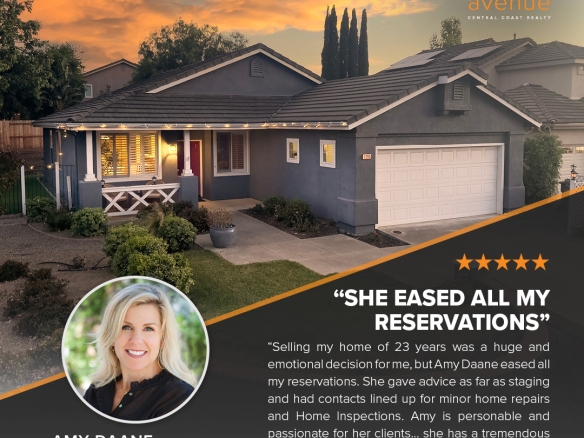 Another great client testimonial for Amy Daane.