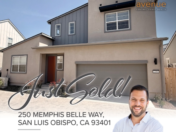 🏡 👏Congrats Jed on your sale of 250 Memphis Belle Way, San Luis Obispo, CA 93401. Representing Buyer.