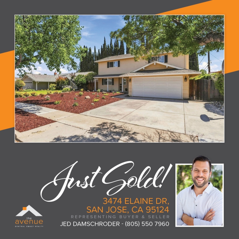 Congrats Jed on your sale of-3474 Elaine Dr.
