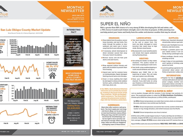 super el niño Newsletter 2026